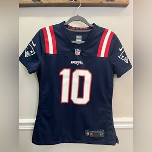 Navy Blue Women’s M Patriots Jersey #10 Mac Jones